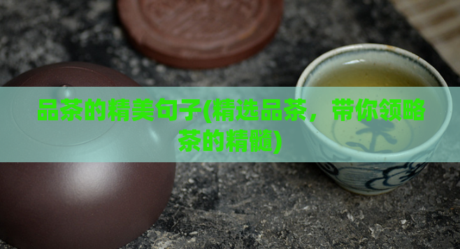 品茶的精美句子(精选品茶，带你领略茶的精髓)  第1张