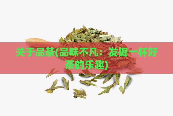 关于品茶(品味不凡：发掘一杯好茶的乐趣)  第1张