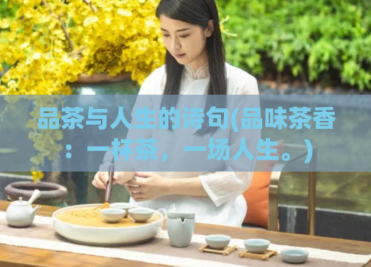 品茶与人生的诗句(品味茶香：一杯茶，一场人生。)  第1张