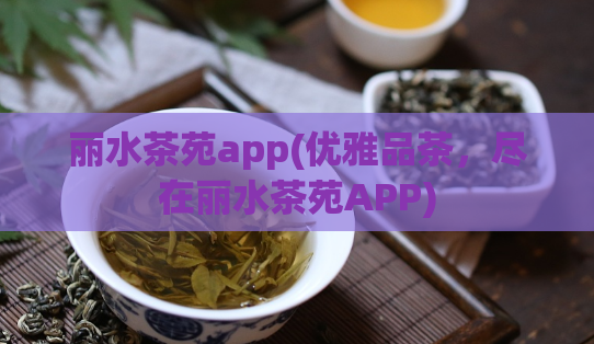 丽水茶苑app(优雅品茶，尽在丽水茶苑APP)  第1张