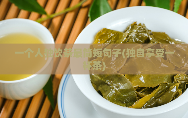 一个人独饮茶最简短句子(独自享受一杯茶)  第1张