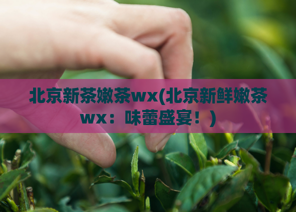 北京新茶嫩茶wx(北京新鲜嫩茶wx：味蕾盛宴！)  第1张