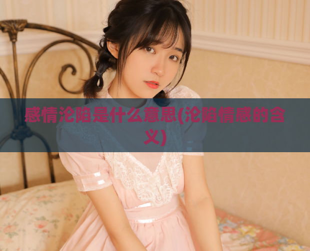 感情沦陷是什么意思(沦陷情感的含义)  第1张