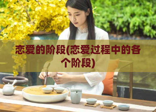 恋爱的阶段(恋爱过程中的各个阶段)  第1张