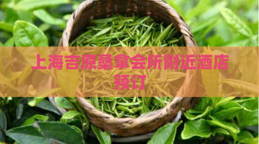 上海吉原桑拿会所附近酒店预订  第1张