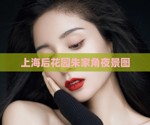 上海后花园朱家角夜景图  第1张