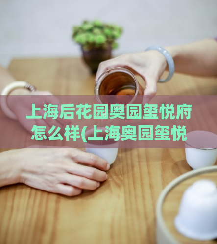 上海后花园奥园玺悦府怎么样(上海奥园玺悦府：后花园中的绝佳品质住所)  第1张