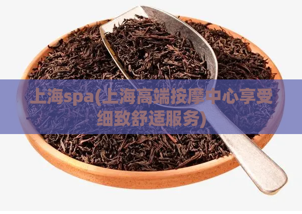 上海spa(上海高端按摩中心享受细致舒适服务)  第1张