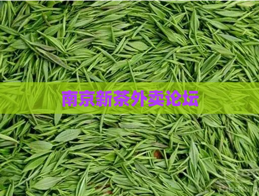 南京新茶外卖论坛  第1张