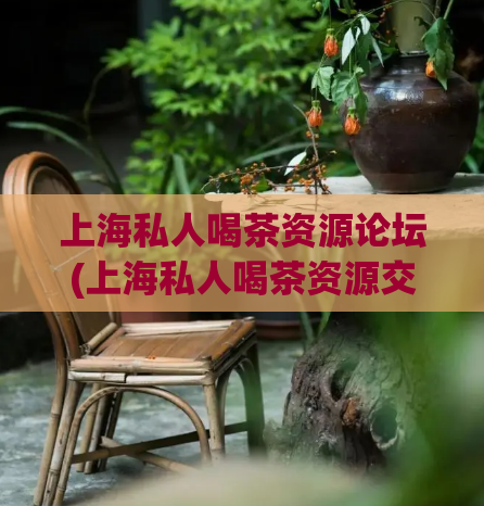 上海私人喝茶资源论坛(上海私人喝茶资源交流平台) 第1张 上海私人喝茶资源论坛(上海私人喝茶资源交流平台) 第1张
