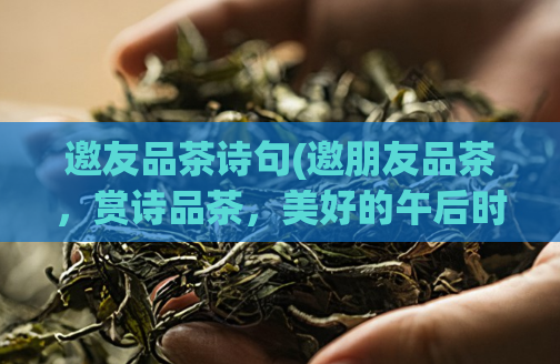 邀友品茶诗句(邀朋友品茶，赏诗品茶，美好的午后时光)  第1张