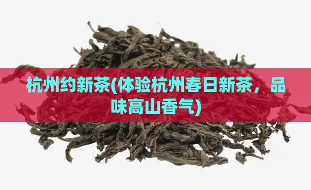 杭州约新茶(体验杭州春日新茶，品味高山香气)  第1张