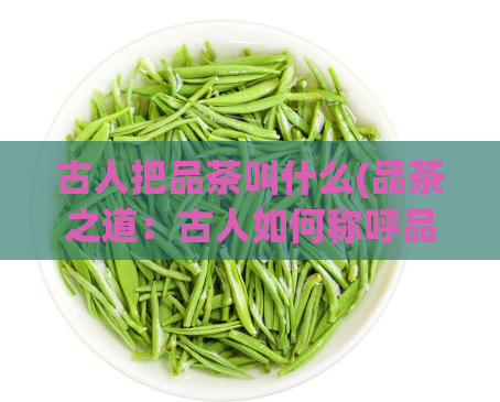 古人把品茶叫什么(品茶之道：古人如何称呼品茶？)  第1张