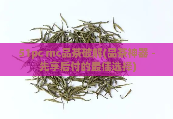 51pc mc品茶破解(品茶神器 - 先享后付的最佳选择)  第1张