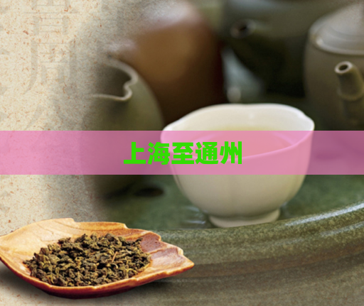 上海至通州  第1张