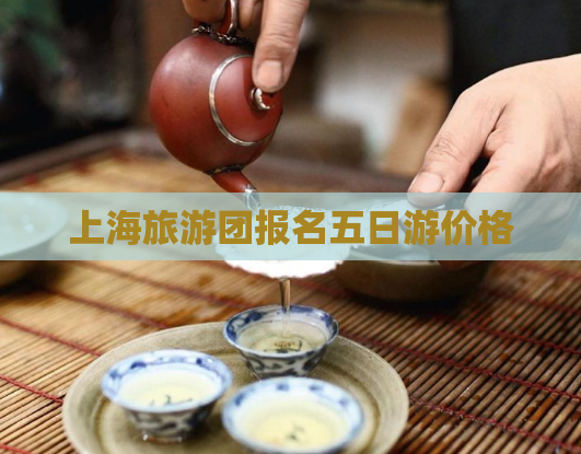 上海旅游团报名五日游价格  第1张