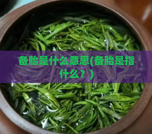 备胎是什么意思(备胎是指什么？)  第1张